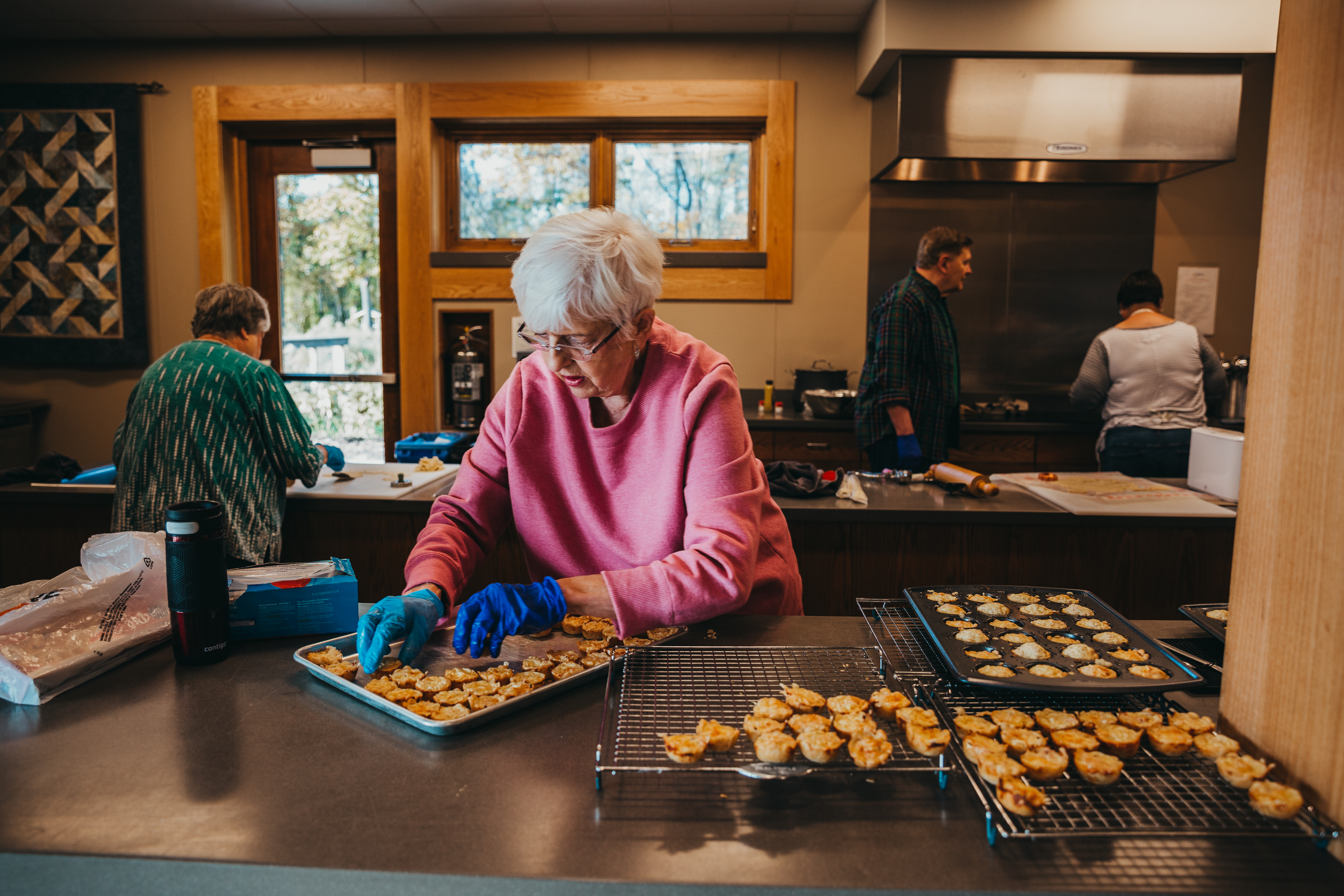 Friends Baking for Nature's Noel