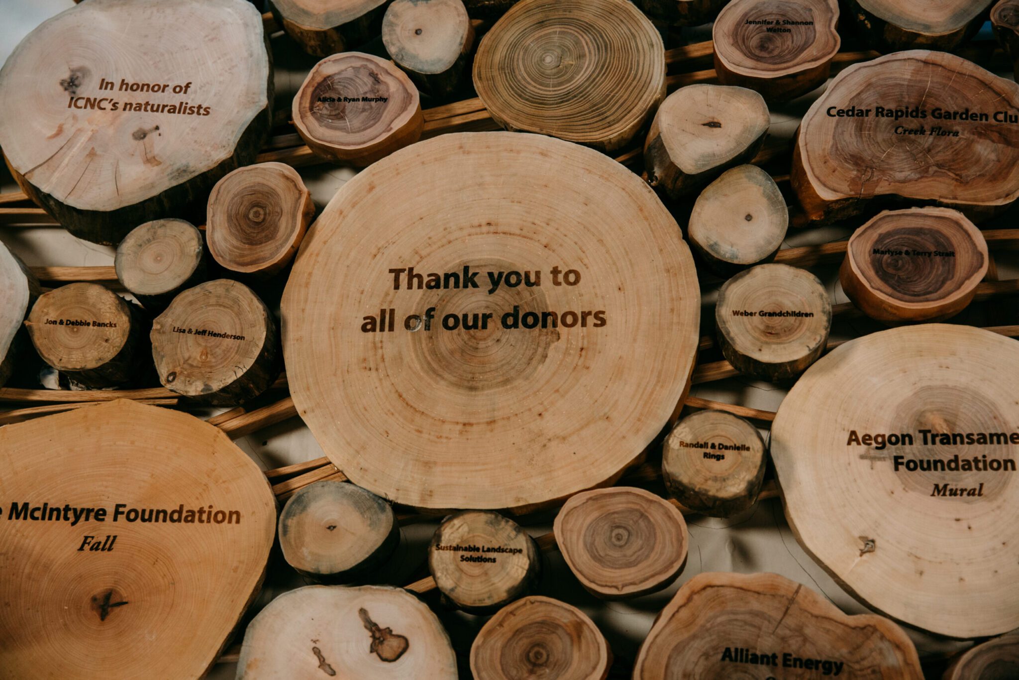 Auditorium Donor Wall