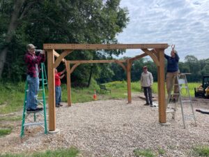 Assembling the frame